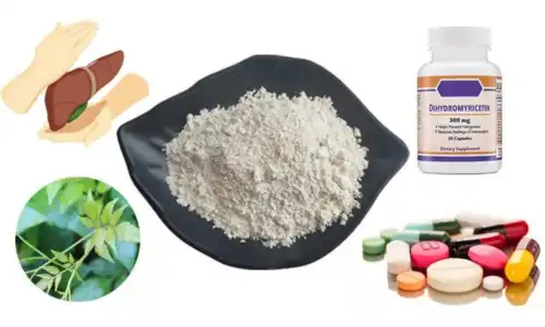 Application of dihydromyricetin powder